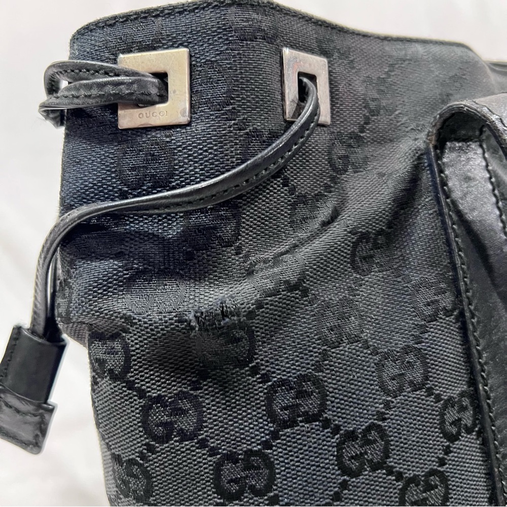 Black Gucci Mono Tote - Picture 6 of 13
